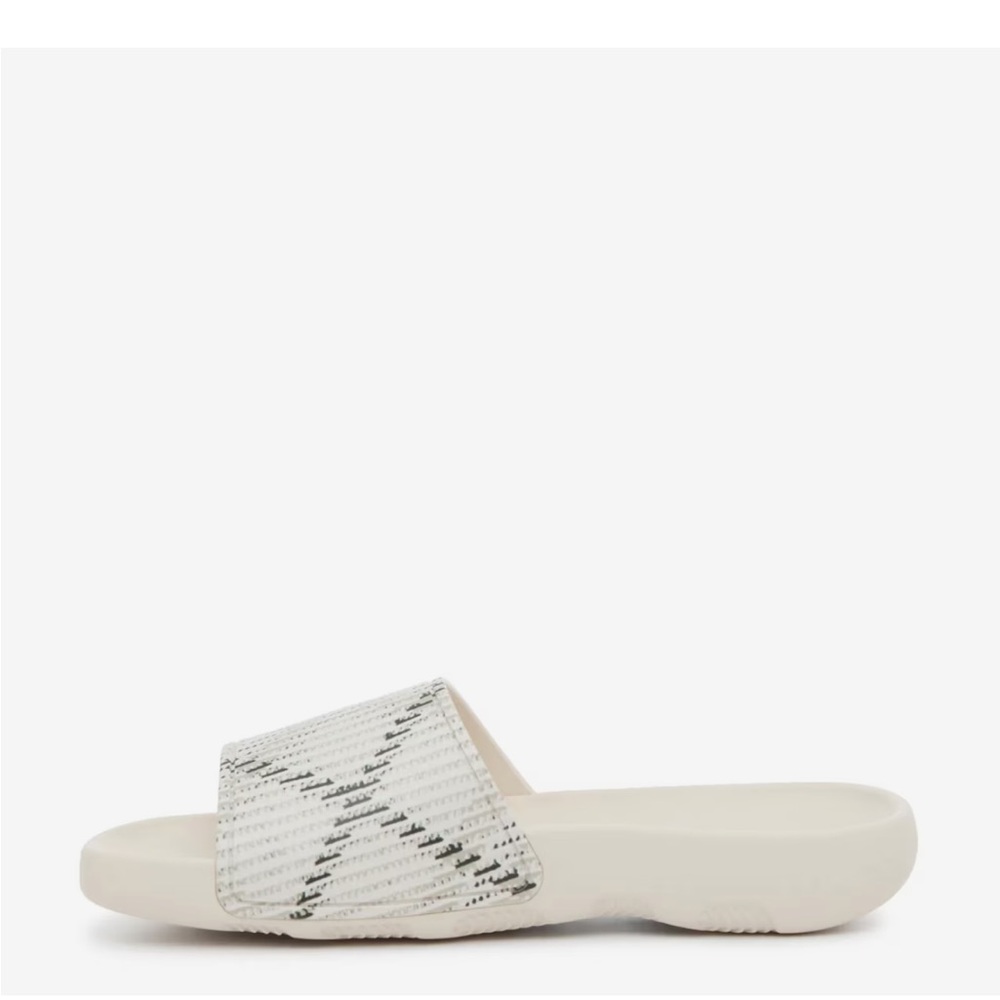 Burberry Cream Check Slide Sandals - Picture 2 of 13
